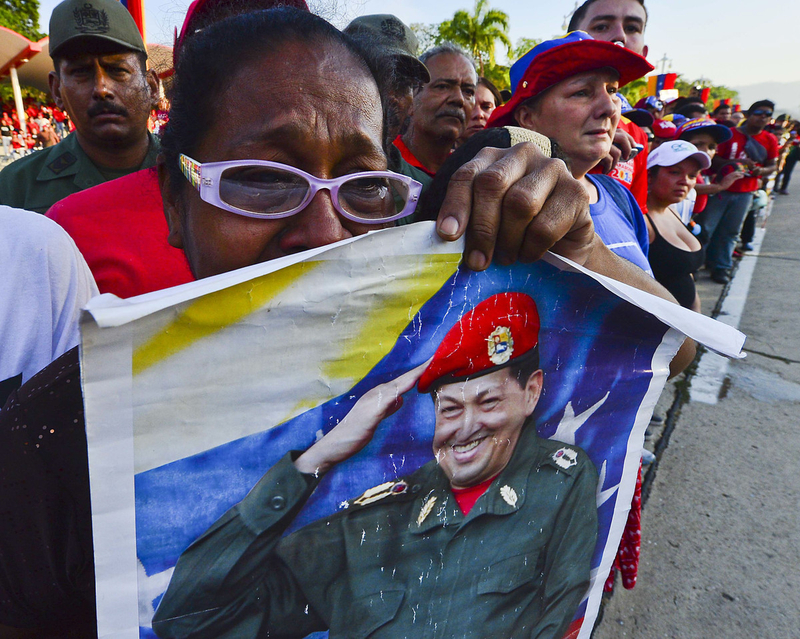 Pueblo venezolano despide a Hugo Chávez 4