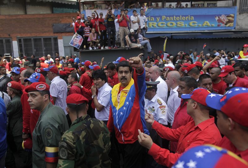 Pueblo venezolano despide a Hugo Chávez 8