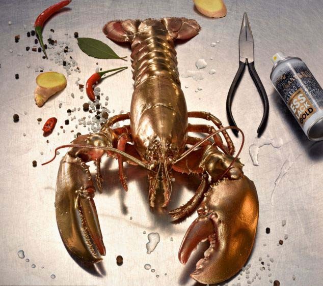 La pintura aerosol comestible transforma la comida en una fiesta de colores 6