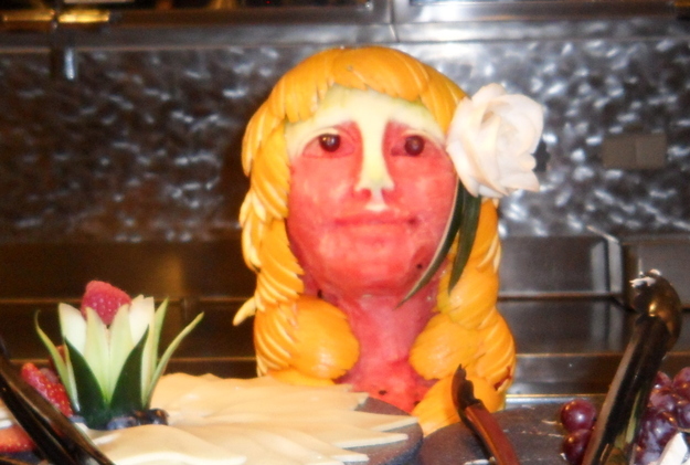 Fotos divertidas:Diez caras hechas con comida
