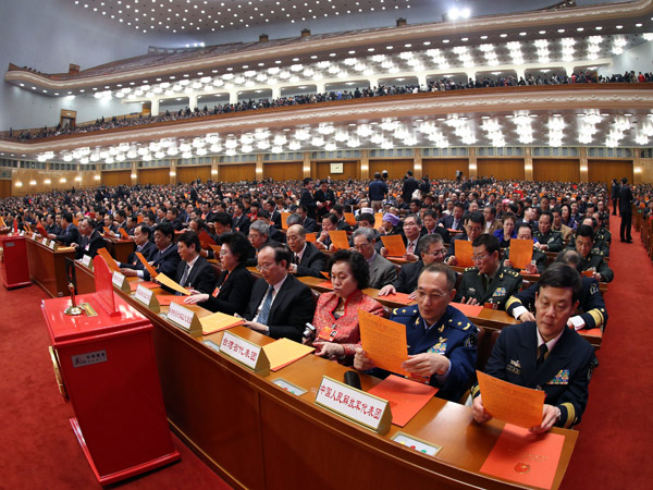 Legisladores chinos se reúnen para votar sobre composición del gabinete 5