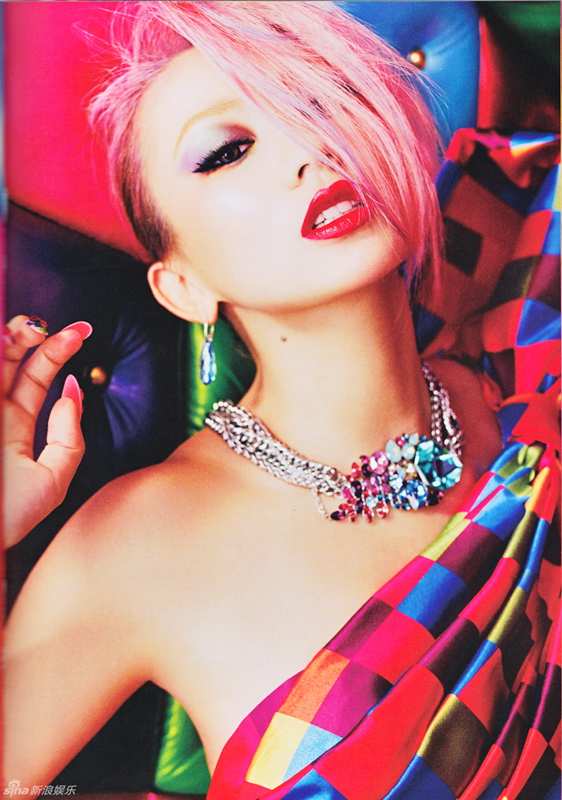 Popular cantante japonesa, Koda Kumi, posa sexy ,nuevo álbum ,Color the Cover