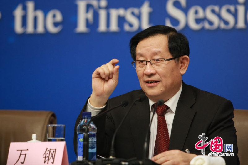 Ministro de Ciencia y Tecnología, Wan Gang