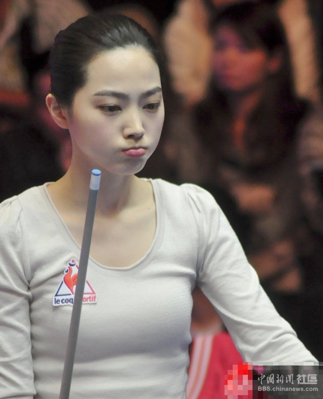 Las jugadoras más sexy de billar profesional de Asia