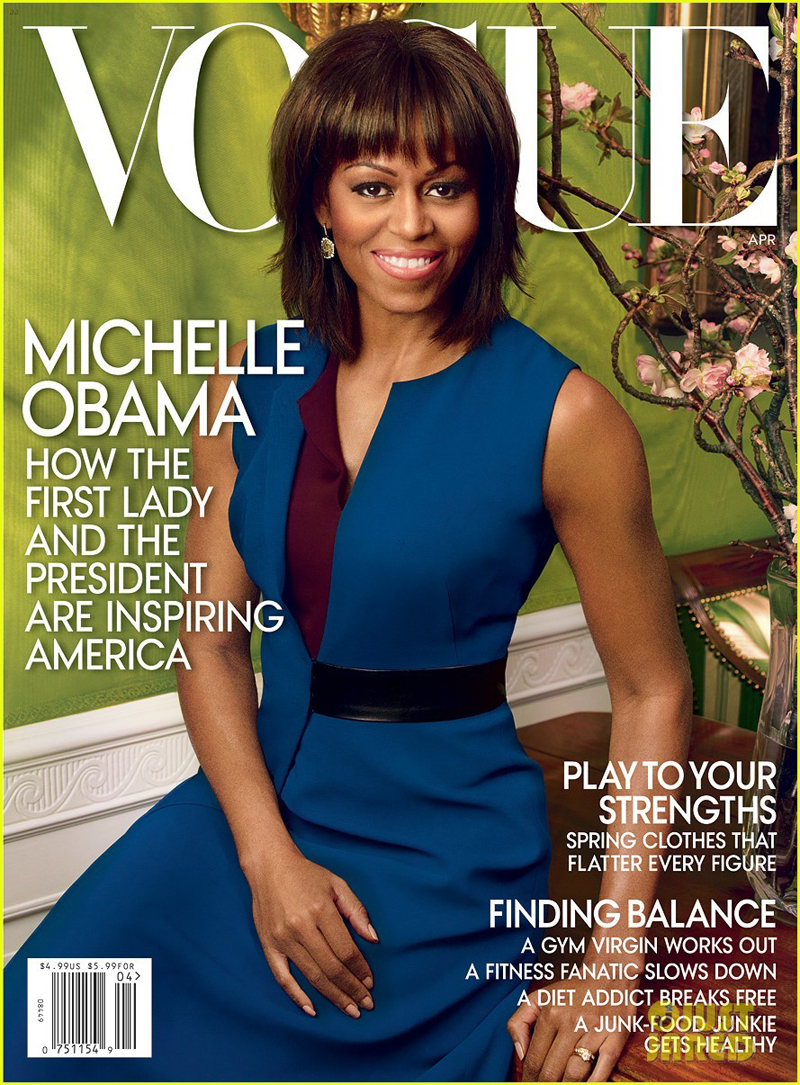 Michelle Obama posa para 《Vogue》 2