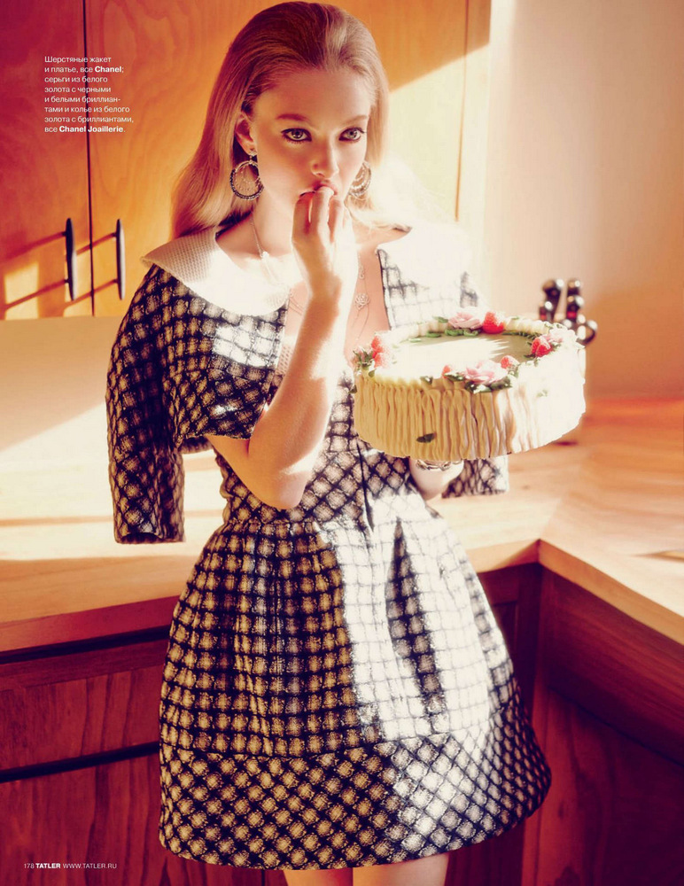 Amanda Seyfried,protagonista de 'Les Miserables',posa para 《Tatler》Rusia 2