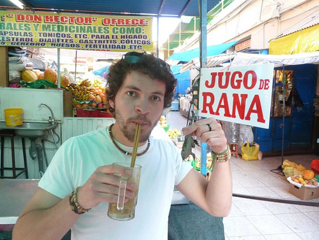 Jugo de rana, la increíble bebida en Perú 4