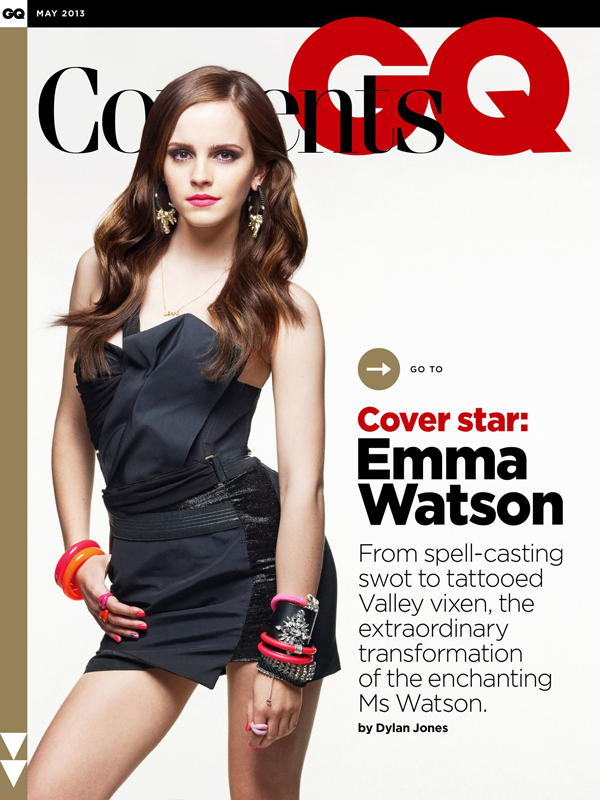 Emma Watson posa sensual en GQ