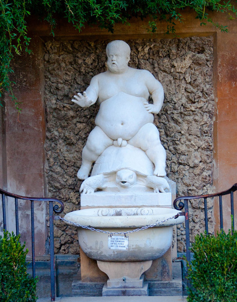 Fuente de Baco, Italia