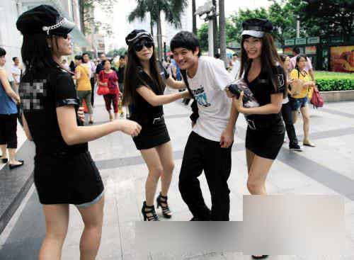 Las prostitutas por las calles