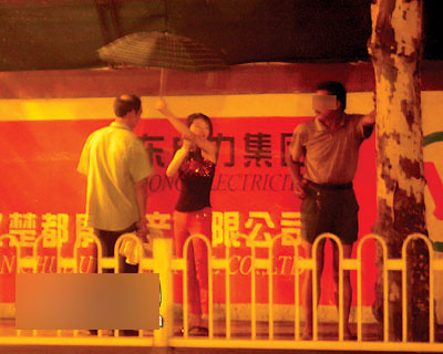 Las prostitutas por las calles