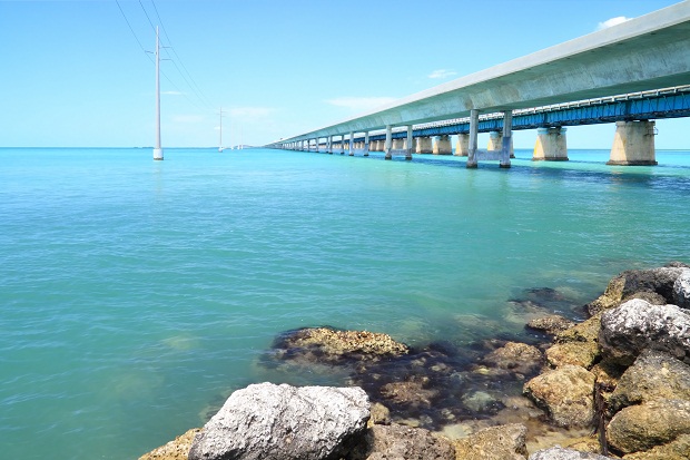 Top 10 carreteras con paisajes más hermosos del mundo Carretera, Florida de EE.UU.