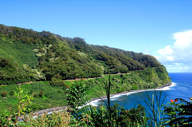 Top 10 carreteras con paisajes más hermosos del mundo Carretera Hana, Hawai de EE.UU.