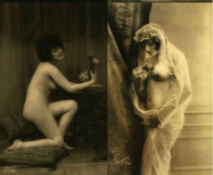 FFotografía antigua: fotos desnudas de las mujeres de hace un siglo