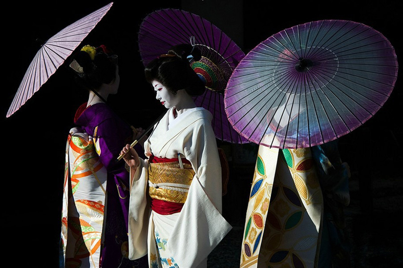 Fotos secretas de las Geishas de