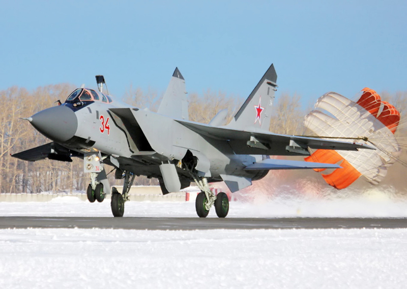 Detalle de MIG-31, el avión cazador más rápido de Rusia, defensa, militar,