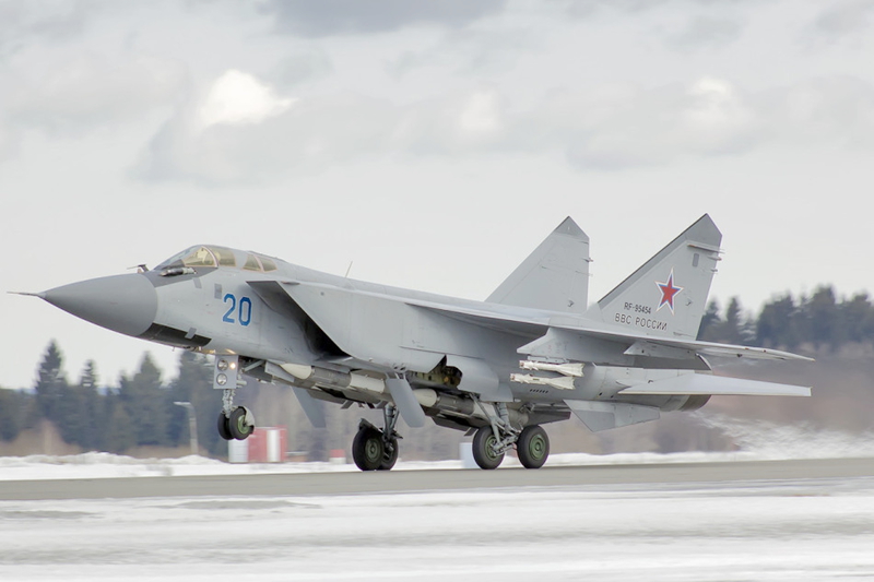 Detalle de MIG-31, el avión cazador más rápido de Rusia, defensa, militar,