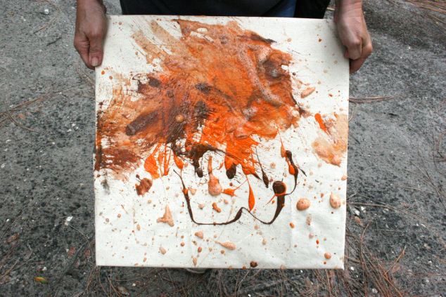 ¿Vas a comprar una de estas cuadros pintados por los felinos?