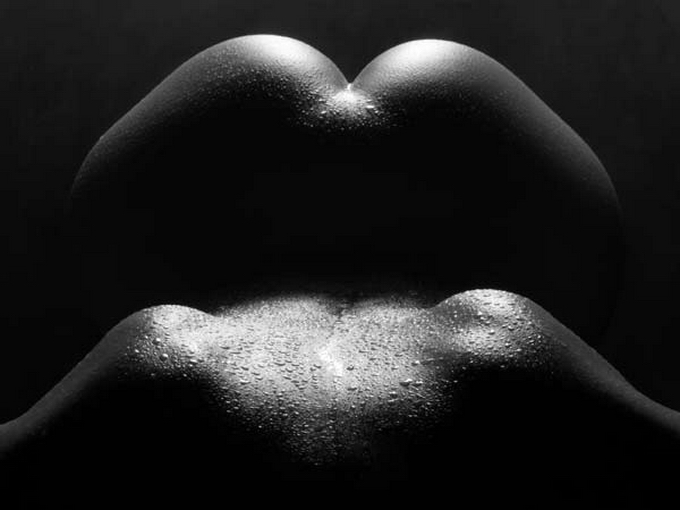 Fotografía artística: seducción de cuerpo desnudo de mujeres 