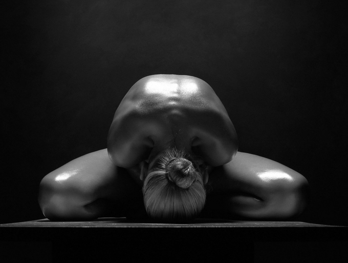 Fotografía artística: seducción de cuerpo desnudo de mujeres 