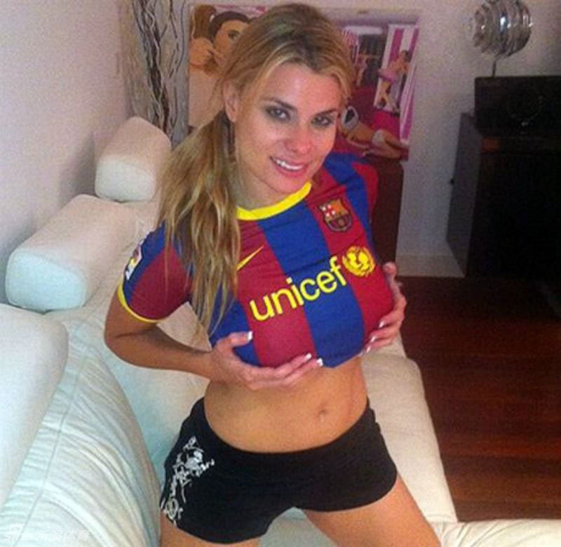 Las seguidoras locas y sexys de FC. Barcelona y de Bayern