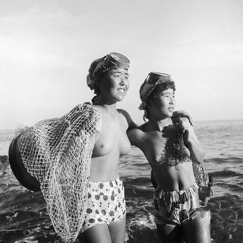 Fotos antiguas: fotos desnudas de ama, las pescadoras mujeres japonesas