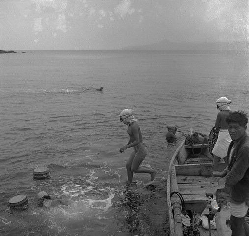 Fotos antiguas: fotos desnudas de ama, las pescadoras mujeres japonesas