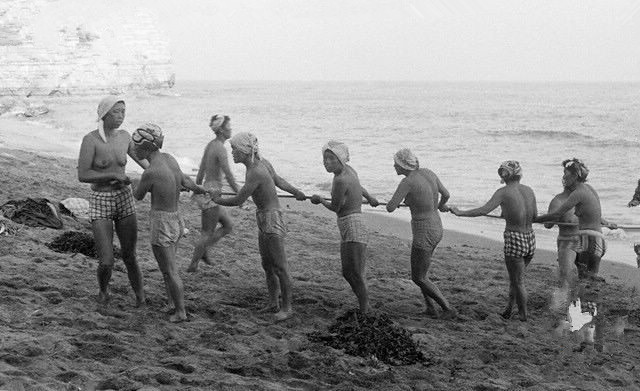 Fotos antiguas: fotos desnudas de ama, las pescadoras mujeres japonesas