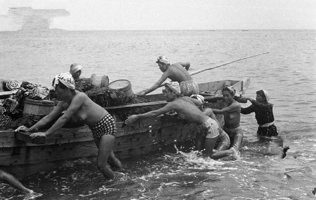 Fotos antiguas: fotos desnudas de ama, las pescadoras mujeres japonesas