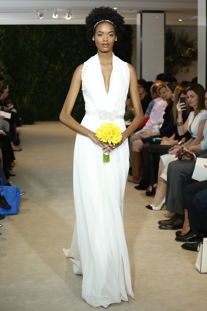 El show de Vestido de novia de Carolina Herrera 1