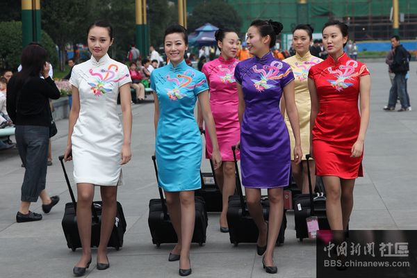 Top 10. Azafatas de Aerolínea Sichuan