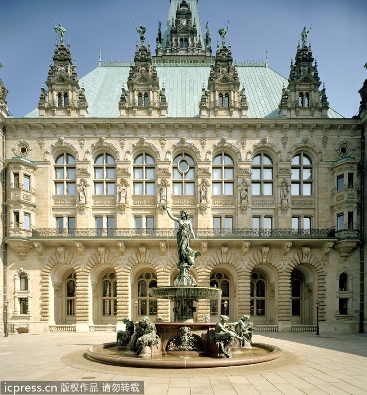 Ayuntamiento de Hamburgo, Alemania