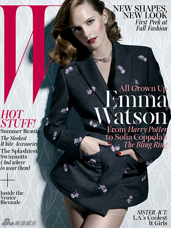 Emma Watson muestra su madurez en la revista