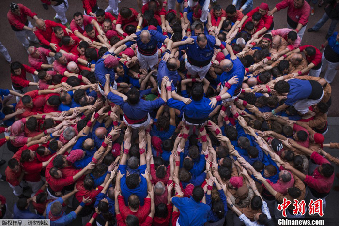 Los “castells” de Catalunya, patrimonio inmaterial de la humanidad 3