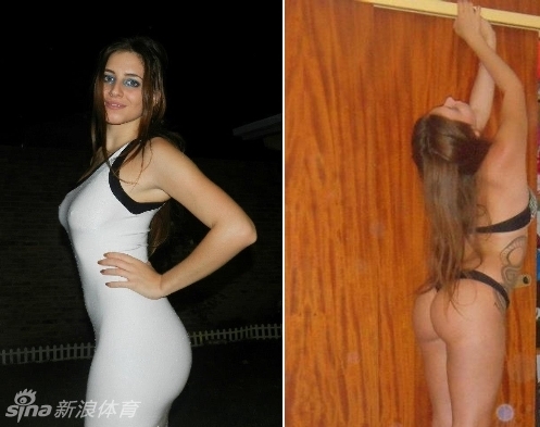 Fotos atractivas de la chica más sexy de la Liga italiana 