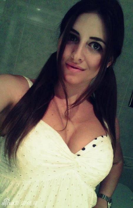 Fotos atractivas de la chica más sexy de la Liga italiana 