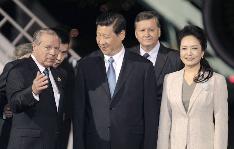 Presidente de China Xi Jinping llega a Costa Rica y empieza la visita oficial