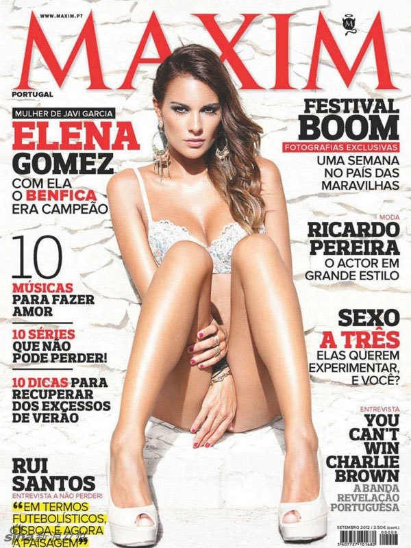 La gimnasta Elena Gómez posa semidesnuda para revista