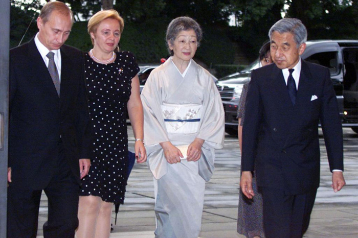 Imagenes documentales del presidente ruso Putin y su esposa Lyudmila 1