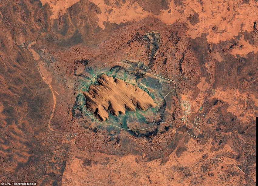 Increíbles fotos de los desiertos por el satélite