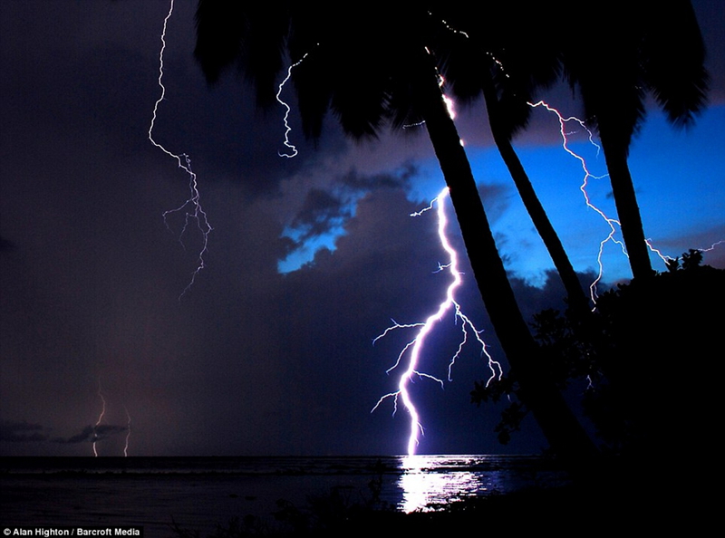 Panoramas impresionantes de relámpago de Catatumbo 