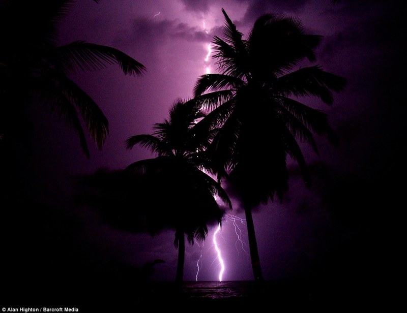 Panoramas impresionantes de relámpago de Catatumbo 