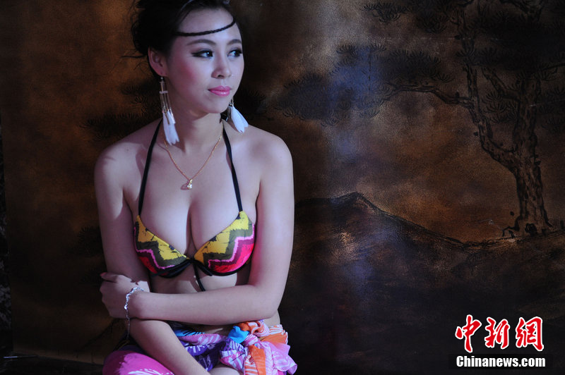 Concurso internacional de modelos pechos en China