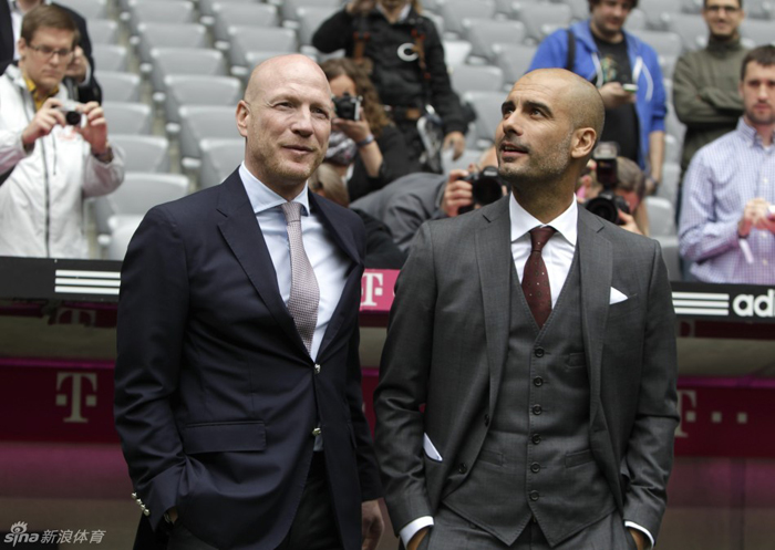 Pep Guardiola ha sido presentado como nuevo técnico del Bayern de Munich 6