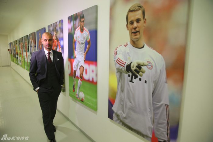 Pep Guardiola ha sido presentado como nuevo técnico del Bayern de Munich 12