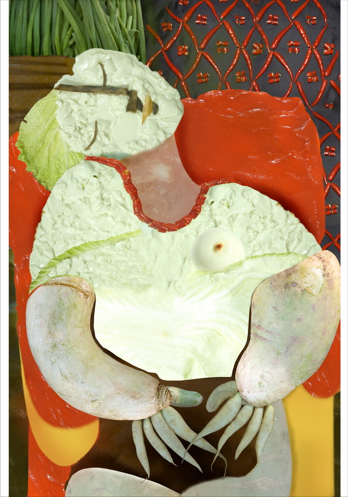 Las clásicas obras hechas con verduas 34