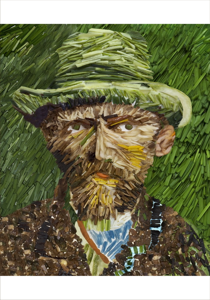 Las clásicas obras hechas con verduas 342