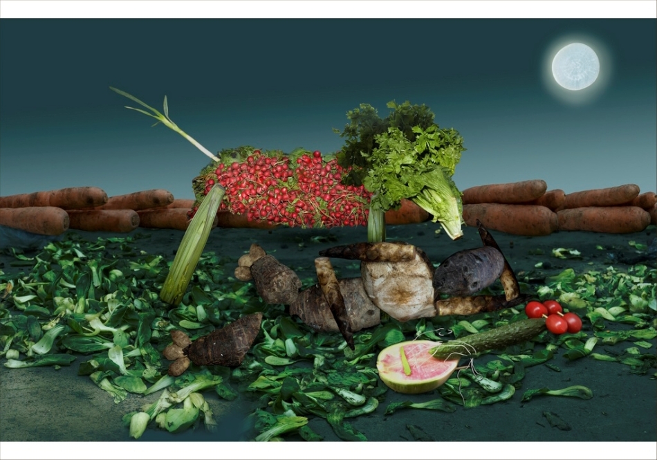 Las clásicas obras hechas con verduas 24