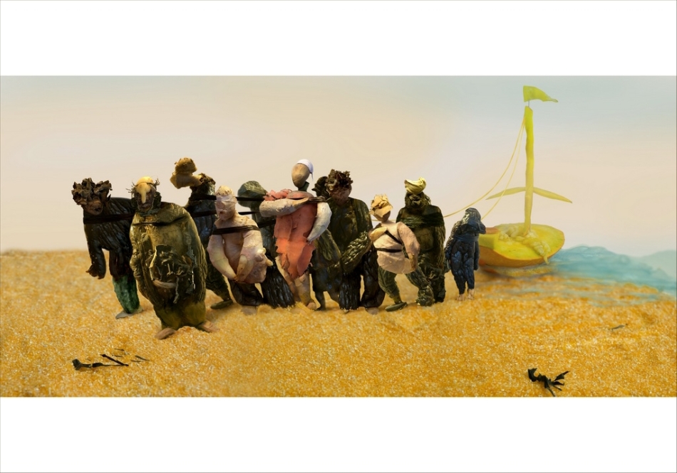 Las clásicas obras hechas con verduas 23