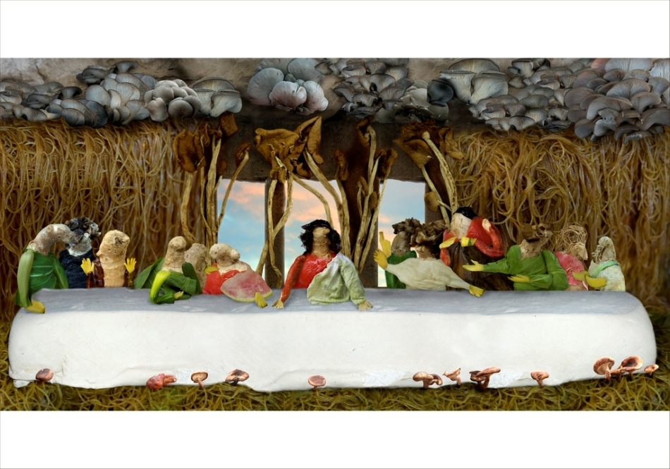 Las clásicas obras hechas con verduas 122